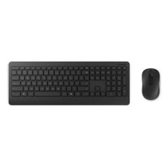 Комплект (клавиатура+мышь) Microsoft 900, USB, беспроводной, черный [pt3-00017] (404496)