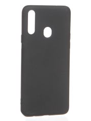 Чехол Krutoff для Samsung Galaxy A20s A207 Silicone Black 12282 (817519)