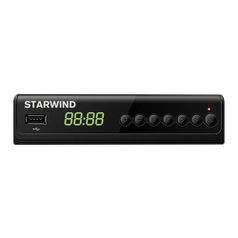 Ресивер DVB-T2 StarWind CT-280, черный (1115187)