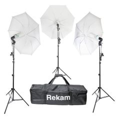Комплект студийного света Rekam CL-465-FL3-UM Kit, постоянный [1509000123] (1565356)