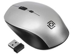 Мышь Oklick 565MW Glossy Black-Silver 1103661 (735951)