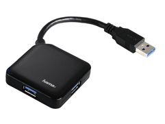 Хаб USB Hama Square 4xUSB 3.0 00012190 (847705)