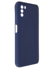 Чехол Pero для Poco M3 Soft Touch Blue CC1C-0054-BL (854520)