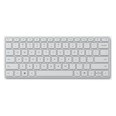 Клавиатура Microsoft Designer Compact Keyboard Monza, USB, беспроводная, белый [21y-00041] (1488261)