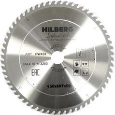 Диск пильный по дереву 450 мм серия Hilberg Industrial 450*60Т*50 мм HW452 (2164152606)