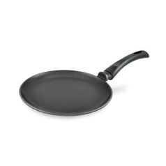 Сковорода блинная Нева металл посуда 6224, 24см, без крышки, черный (352792)
