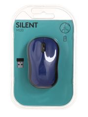 Мышь Logitech M220 Silent Blue 910-004879 (338219)
