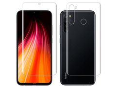Гидрогелевая пленка LuxCase для Xiaomi Redmi Note 8T 0.14mm Front and Back Matte 86296 (860912)
