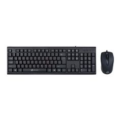 Комплект (клавиатура+мышь) Oklick 630M, USB, проводной, черный (1091260)