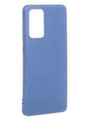 Чехол Krutoff для Samsung Galaxy A72 Silicone Blue 12452 (817505)