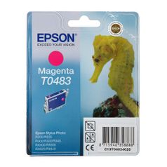 Картридж EPSON T0483, пурпурный [c13t04834010] (32855)