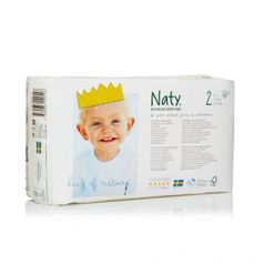 Подгузники Naty, размер 2 (3-6 кг), в упаковке 34 шт