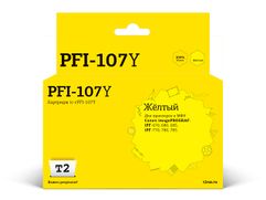 Картридж T2 IC-CPFI-107Y Yellow для Canon imagePROGRAF iPF-670/680/685/770/780/785 (829164)