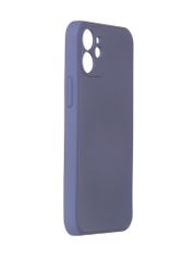 Чехол Pero для APPLE iPhone 12 mini Liquid Silicone Grey PCLS-0024-GR (854459)