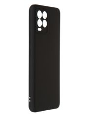Чехол Brosco для Realme 8 / 8 Pro Matte Black RM-8-COLOURFUL-BLACK (872362)