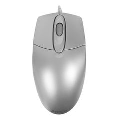 Мышь A4TECH OP-720 3D, оптическая, проводная, USB, серебристый [op-720 usb (silver)] (513290)