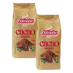 Какао-напиток Carraro Cacao Amaro 2x250гр 250гр м/уп (5098) (1564305)