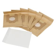 Пылесборники Filtero FLS 01 (S-bag) Standard, двухслойные, 5 шт., для пылесосов ELECTROLUX, PHILIPS, AEG, BORK, Zanussi (949788)