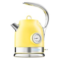 Чайник электрический KitFort КТ-694-3, 2200Вт, желтый (1376215)