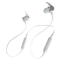 Гарнитура ELARI BeatBand, Bluetooth, вкладыши, белый/серебристый [ebb-001] (1421553)
