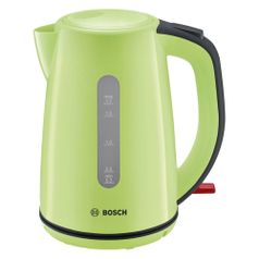 Чайник электрический Bosch TWK7506, 2200Вт, зеленый и черный (1076642)
