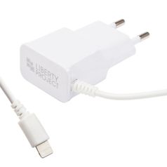 Зарядное устройство Liberty Project 2.1А Apple 8 pin White 0L-00030222 (547319)