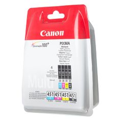 Картридж Canon CLI-451C/M/Y/Bk, многоцветный / 6524B004 (795416)