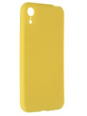 Чехол Pero для APPLE iPhone XR Soft Touch Yellow CC01-IXRY (789537)