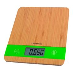 Весы кухонные POLARIS PKS 0545D, бамбук (1059931)