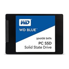 SSD накопитель WD Blue WDS500G2B0A 500ГБ, 2.5", SATA III (1091767)