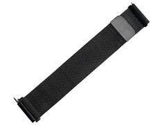 Аксессуар Ремешок для Samsung Gear S3 Frontier/Gear S3 Classic/Galaxy Watch 46mm Activ Metal Mesh Black 93079 (633430)