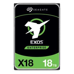 Жесткий диск Seagate Exos X18 ST18000NM000J, 18ТБ, HDD, SATA III, 3.5" (1526071)
