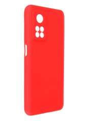 Чехол Pero для Xiaomi Mi 10T Liquid Silicone Red PCLS-0056-RD (854642)