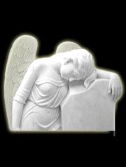 Памятник плачущий ангел на могилу (29047749)