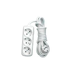 Удлинитель Lux У3-Е-03 3 Sockets 3m 16A White (152754)