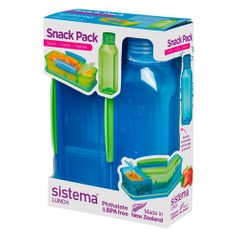 Набор хранения Sistema Lunch 1596 0.475л. пластик многоцветный наб.:2пред. (1439717)