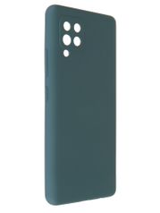 Чехол Pero для Samsung A42 Liquid Silicone Dark Green PCLS-0045-NG (854540)