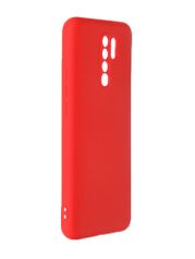 Чехол Krutoff для Xiaomi Redmi 9 Silicone Case Red 12508 (817591)