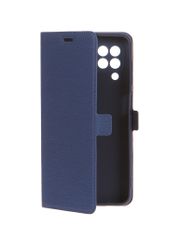 Чехол DF для Samsung Galaxy M32 sFlip-81 Blue (862391)