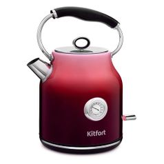Чайник электрический KitFort КТ-679-1, 2200Вт, красный (1376222)
