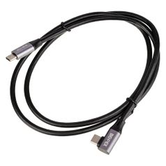 Кабель Power Delivery 60W, USB Type-C (m) - USB Type-C (m), 1м, черный (1491182)