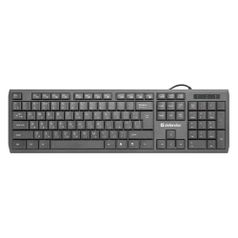 Клавиатура Defender OfficeMate SM-820, USB, черный [45820] (1133227)