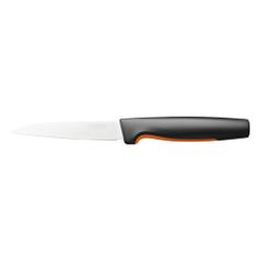 Нож кухонный Fiskars Functional Form 1057542 стальной для чистки овощей и фруктов лезв.110мм прямая (1522020)