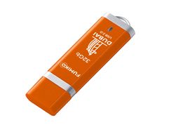 USB Flash Drive 32Gb - Fumiko Dubai USB 2.0 FU32DUORANGE-01 / FDI-34 (861939)