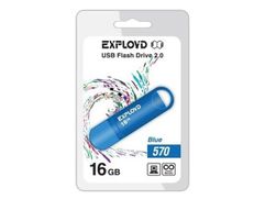 USB Flash Drive EXPLOYD 570 16GB Blue (760714)