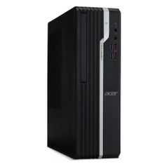 Компьютер Acer Veriton X2665G, Intel Pentium Gold G5420, DDR4 4ГБ, 256ГБ(SSD), Intel UHD Graphics 610, Windows 10 Pro, черный [dt.vseer.05m] (1587947)