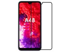 Закаленное стекло DF для Itel A48 Full Screen + Full Glue Black Frame itColor-01 (874789)