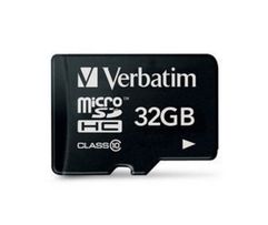 Карта памяти 32Gb - Verbatim - Micro Secure Digital HC Class 10 44013 (218829)