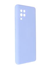 Чехол Pero для Samsung Galaxy A42 Liquid Silicone Light Blue PCLS-0045-LB (854417)