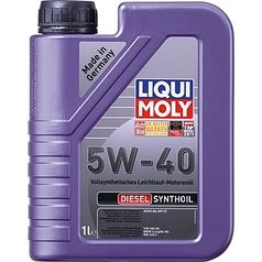 LIQUI MOLY Diesel Synthoil 5W-40 | 100% ПАО синтетика 1Л (164)